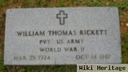 William Thomas Rickett