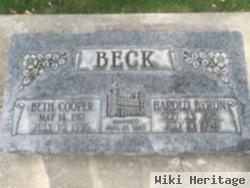 Beth Cooper Beck