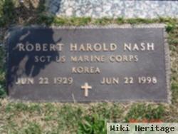 Dr Robert Harold Nash