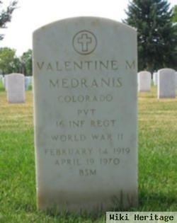 Valentine M Medranis