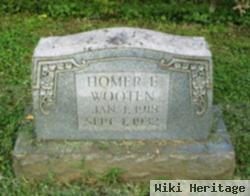 Homer E Wooten