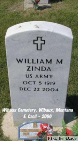 William Marvin "bill" Zinda