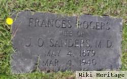 Frances Rogers Sanders