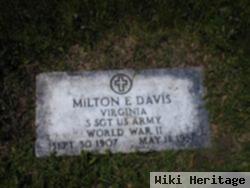 Milton E. Davis