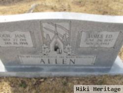 James Edward "ed" Allen