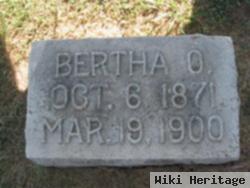 Bertha O. Evans