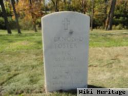 Pfc Vernon D Foster