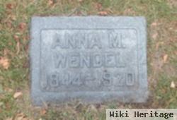 Anna M. Muir Wendel