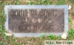 John W Bowles