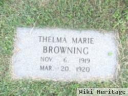 Thelma Marie Browning