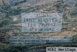 Jane Serena "aunt" Masters