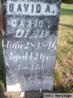 David A. Carson