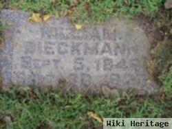 William Frederick Dieckmann