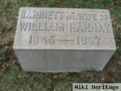 Harriett M Hannay