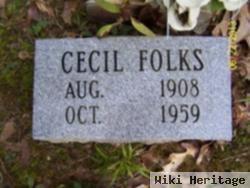 Cecil Ernest Folks