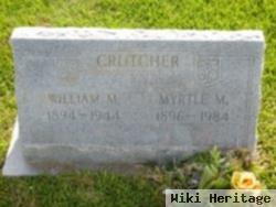 Myrtle M Crutcher