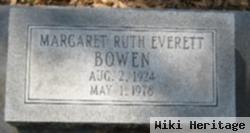 Margaret Ruth Everett Bowen