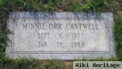 Minnie Orr Cantwell