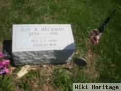 Pvt Roy W. Heckman