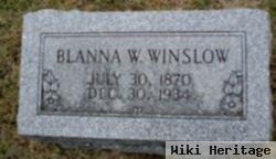 Blanna W. Boyce Winslow