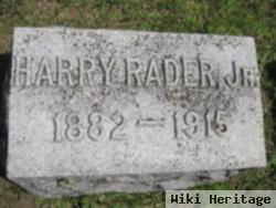 Harry Rader, Jr