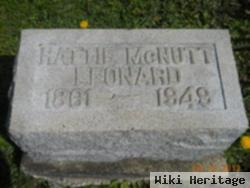 Hattie E Mcnutt Leonard