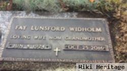 Fay Elnora Lunsford Widholm