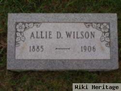 Allie D Wilson