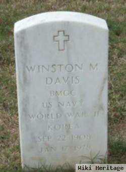 Winston M Davis