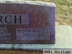 Rev Bruce Chandler Burch