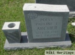 Pauline T. "polly" Haddock Archer