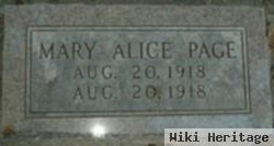 Mary Alice Page