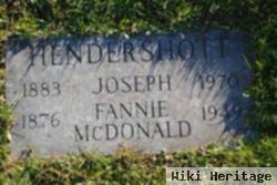 Fannie Mcdonald Hendershott