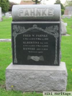 Fred W. Pahnke, Sr