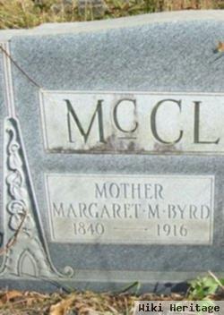 Margaret Mae Byrd Mccluney