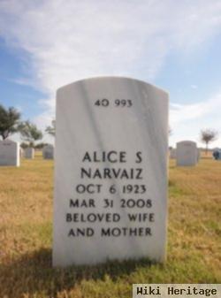 Alice S Narvaiz