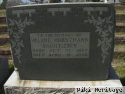 Helene Horstmann Sachtleben