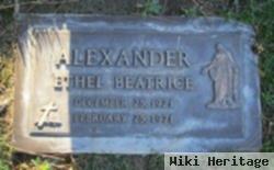 Ethel Beatrice Alexander