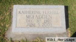 Katherine Ferrell Mcfadden