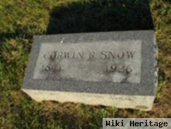 Corwin Russ Snow, Sr