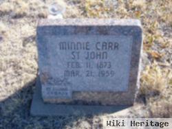 Minnie Carr St. John