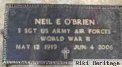 Sgt Neil E O'brien