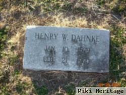 Henry W Dahnke