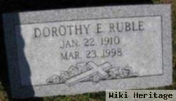 Dorothy E. Kirk Ruble