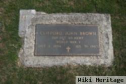 Clifford John Brown