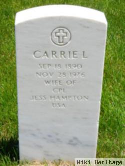 Carrie L Hampton