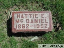 Hattie E. Mcdaniel