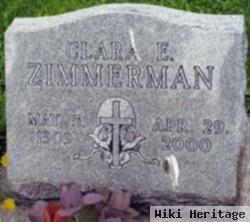 Clara E. Zimmerman