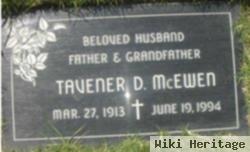 Tavener D Mcewen