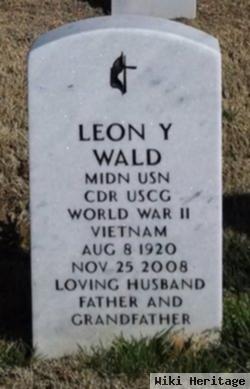 Cdr Leon Yale Wald